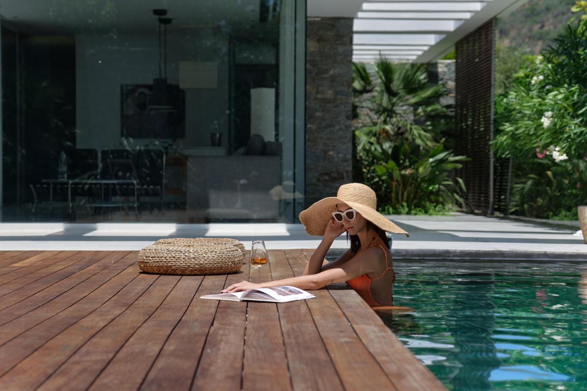 A - Luxury Villas Plomari Dış mekan fotoğraf